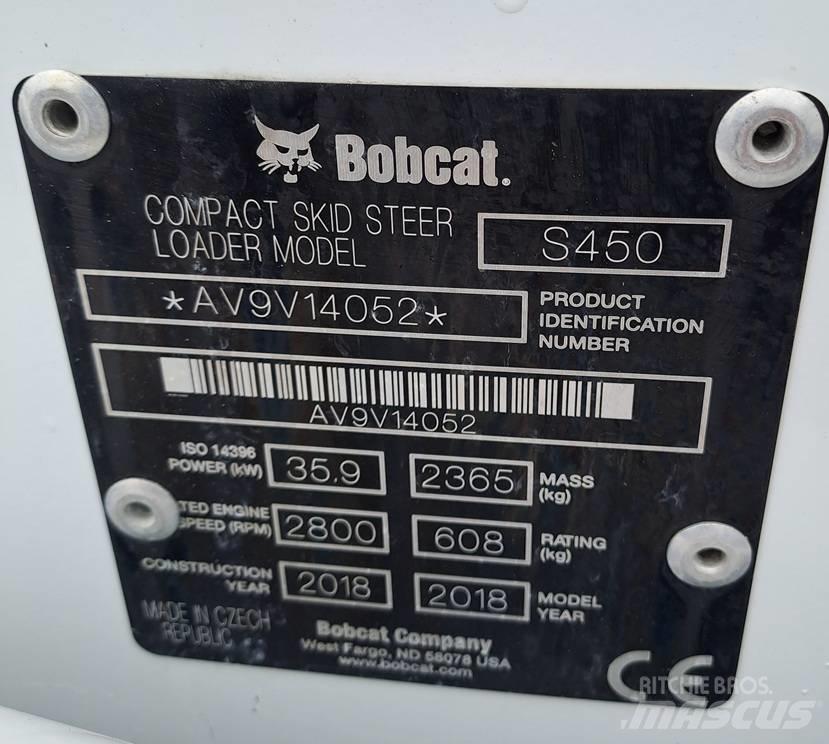 Bobcat S 450 Liukuohjatut kuormaajat