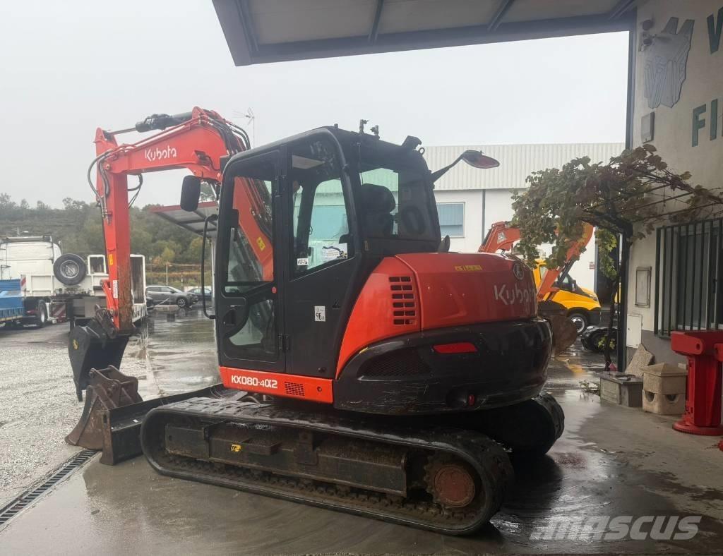 Kubota KX 080 Midikaivukoneet 7t - 12t