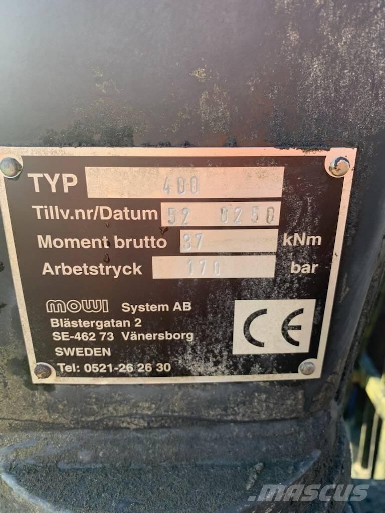 Mowi 400 12ton Muut perävaunut