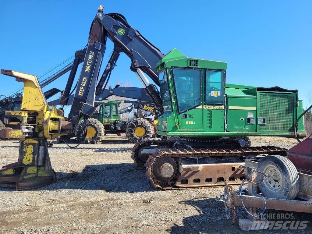 John Deere 853 Kaatokasauskoneet