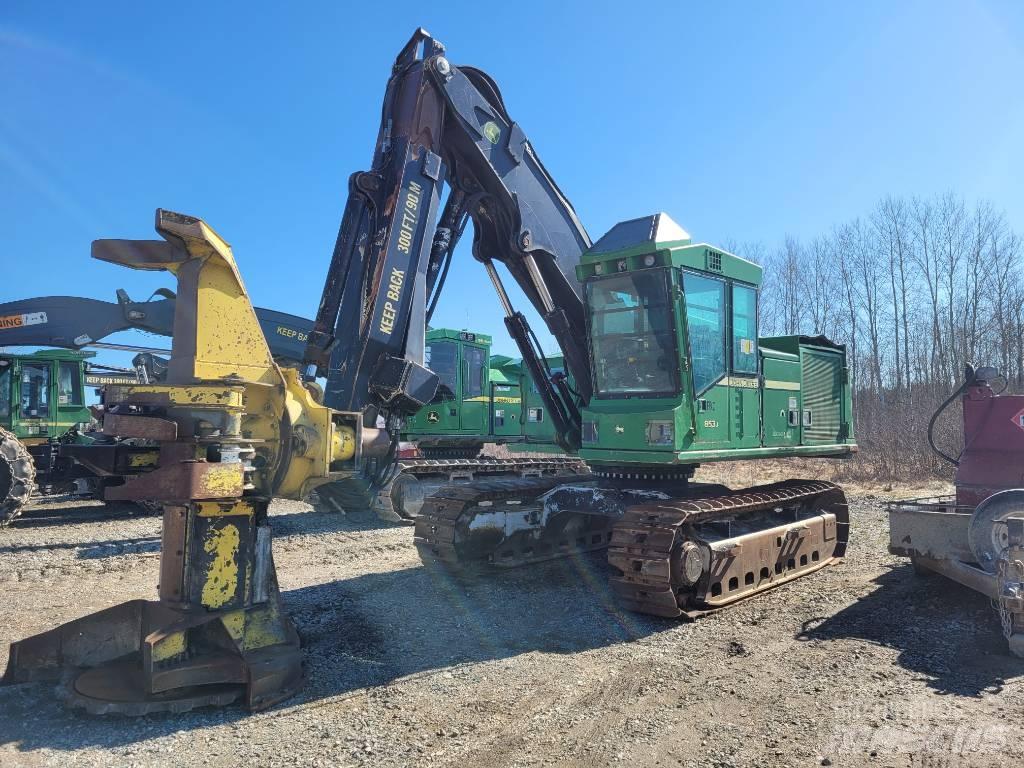 John Deere 853 Kaatokasauskoneet