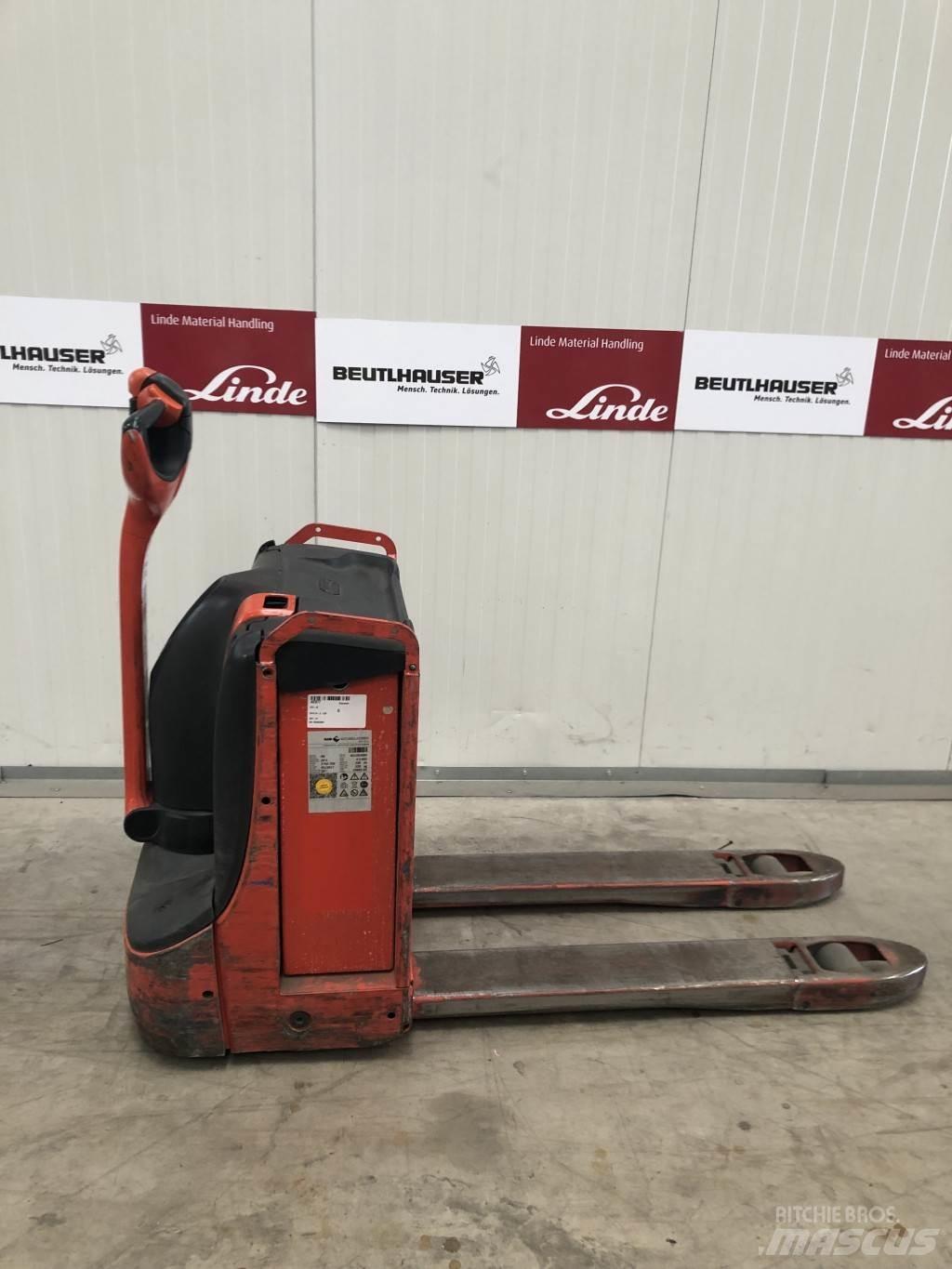 Linde T16 Lavansiirtotrukit