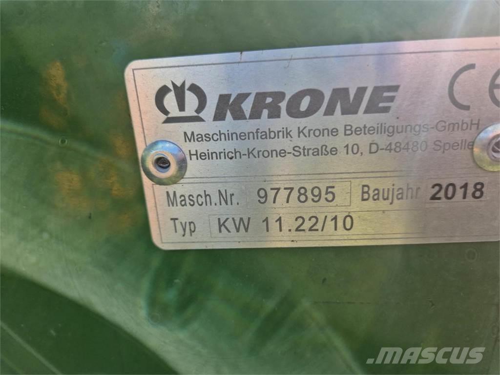 Krone KW 11.22 Pöyhimet ja haravat