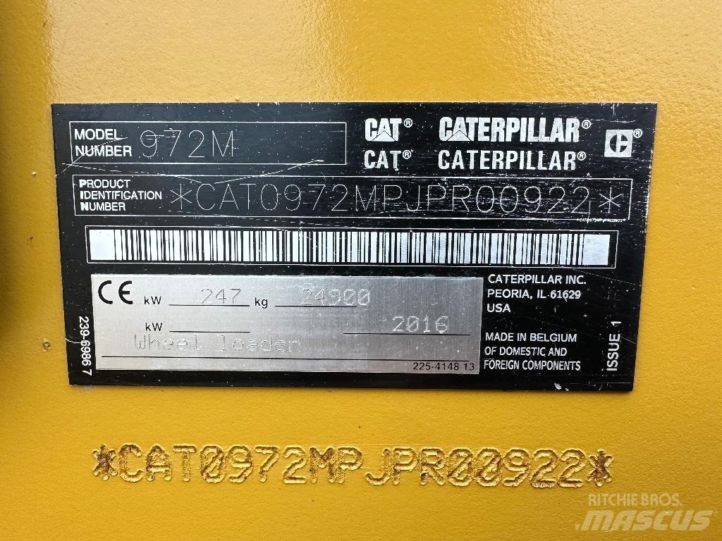 CAT 972 M Pyöräkuormaajat