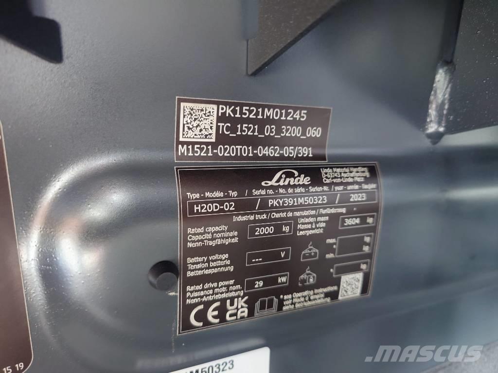 Linde H 20 D Dieseltrukit