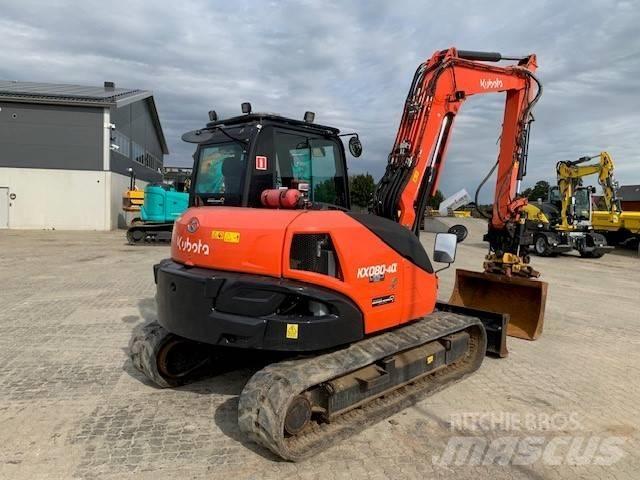 Kubota KX 080-4 Midikaivukoneet 7t - 12t