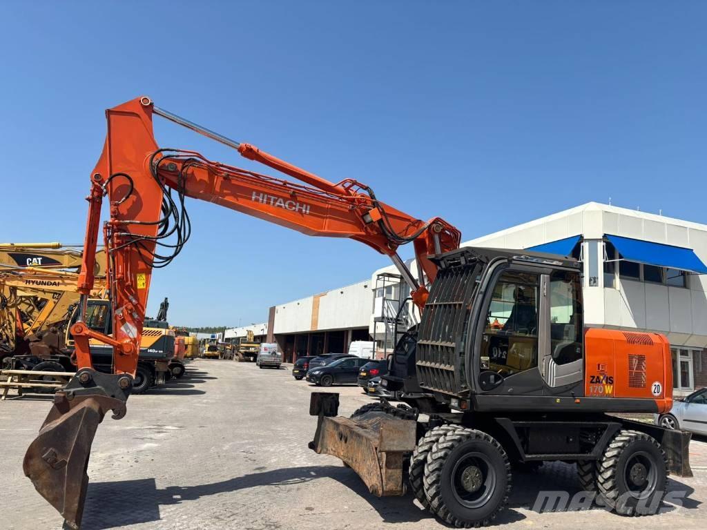 Hitachi ZX 170 W-3 Pyöräkaivukoneet