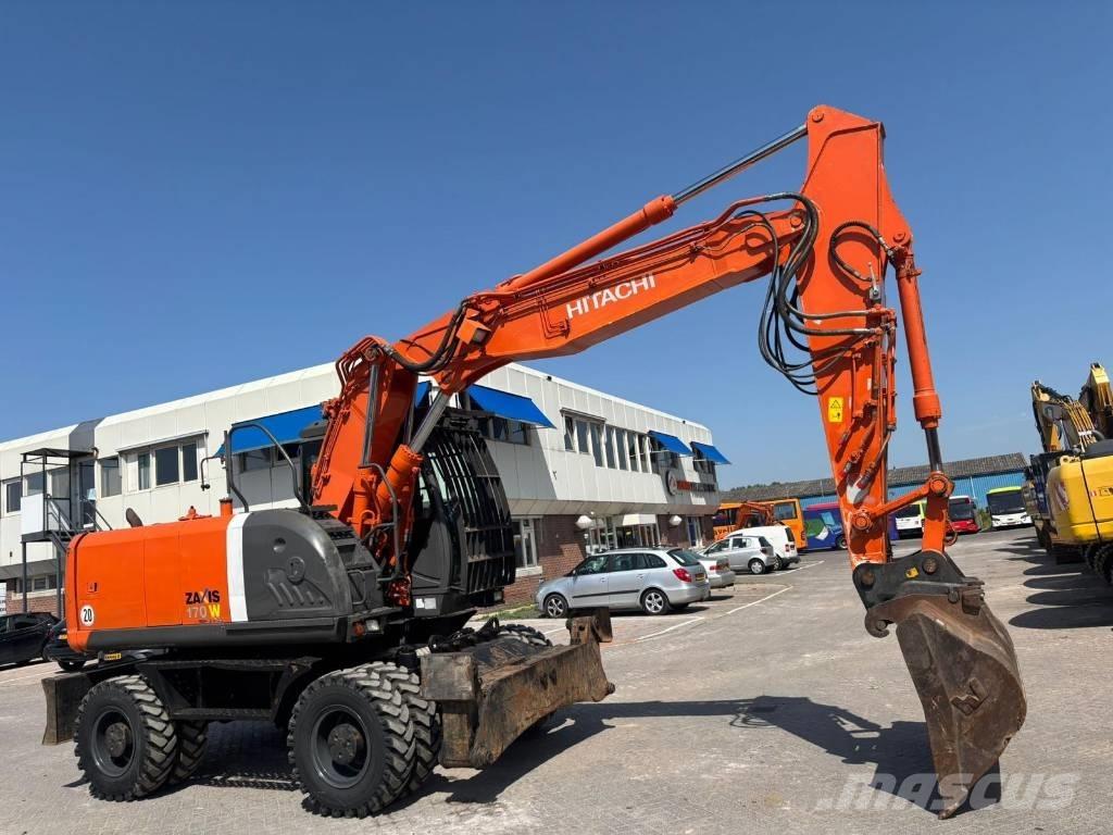 Hitachi ZX 170 W-3 Pyöräkaivukoneet
