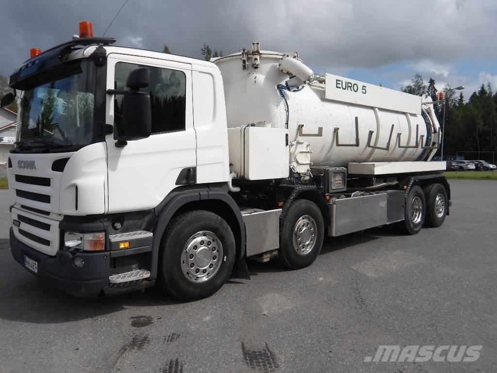 Scania P 400 LB Paine-/imuautot