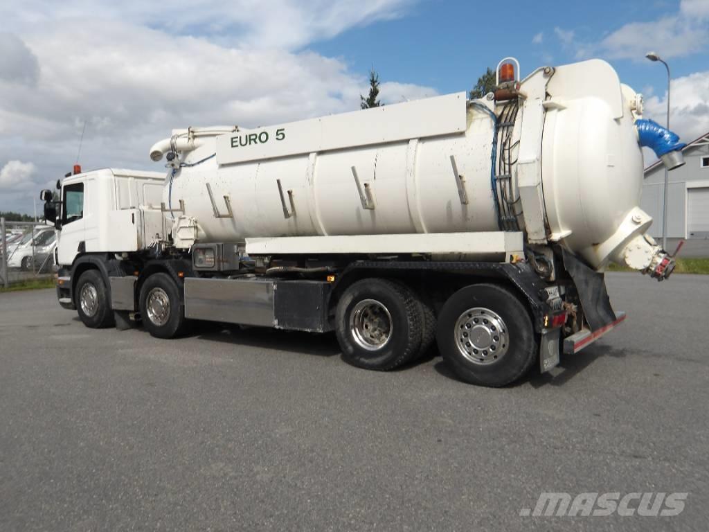 Scania P 400 LB Paine-/imuautot