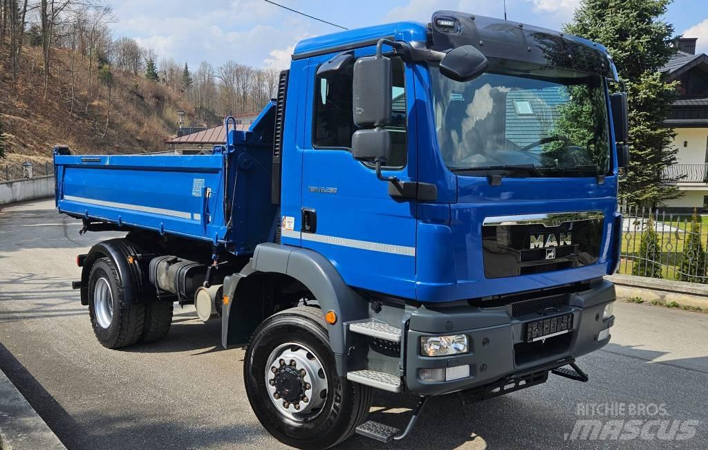 MAN TGM 18.290 4X4 Sora- ja kippiautot