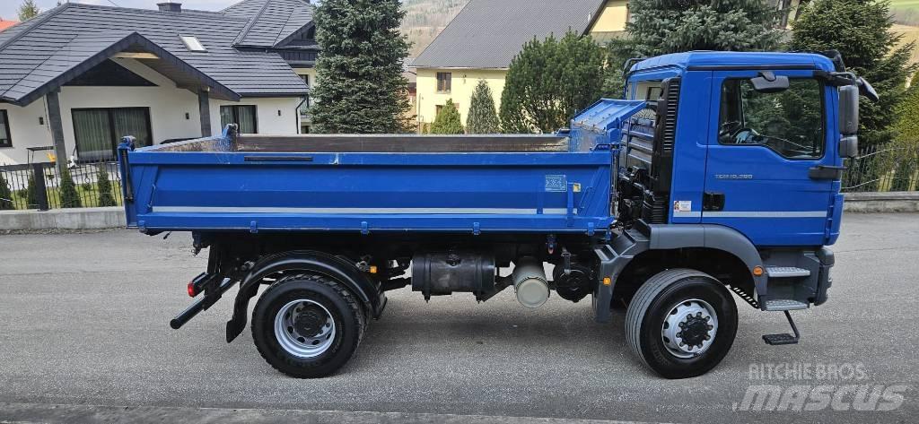 MAN TGM 18.290 4X4 Sora- ja kippiautot