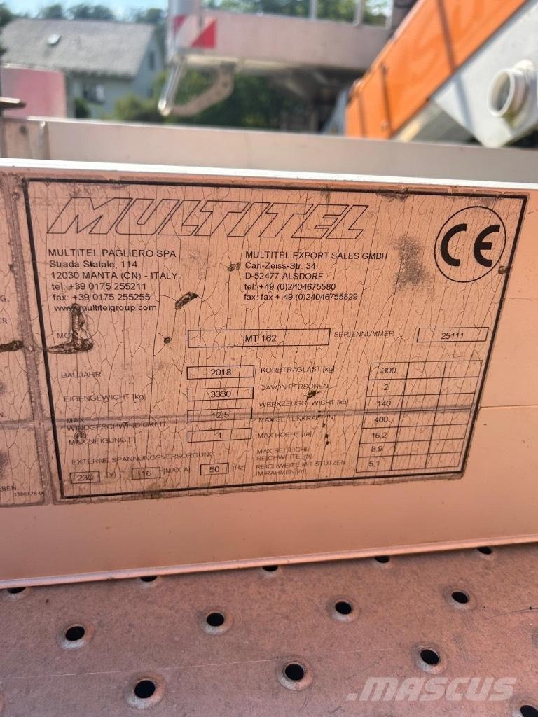Multitel MT 162 Nostolava-autot