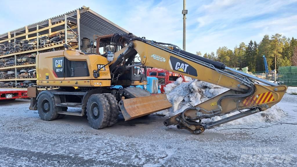 CAT M314F Pyöräkaivukoneet