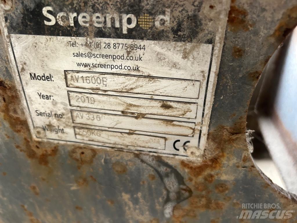 Screenpod AV1600E Jätteenlajittelukalustot