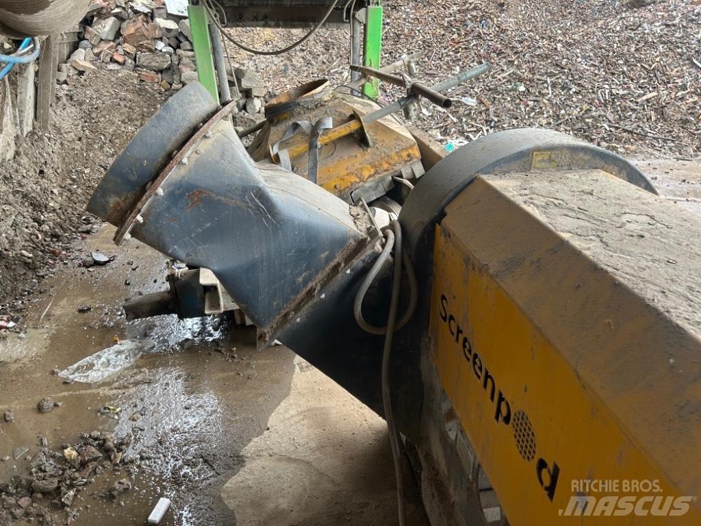 Screenpod AV1600E Jätteenlajittelukalustot