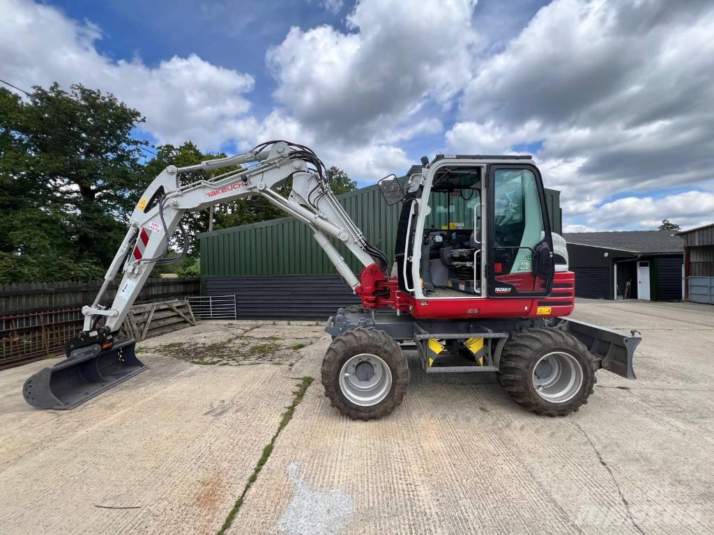 Takeuchi 295w Pyöräkaivukoneet