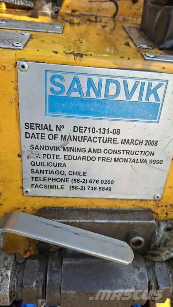 Sandvik DE710 Avolouhintaporauslaitteet