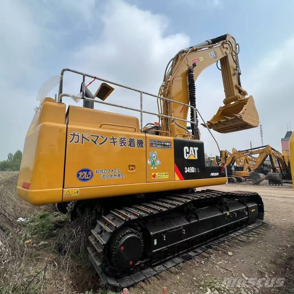 CAT 349 Telakaivukoneet