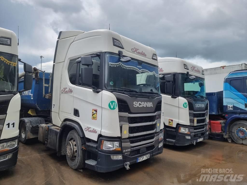Scania R 450 Vetopöytäautot