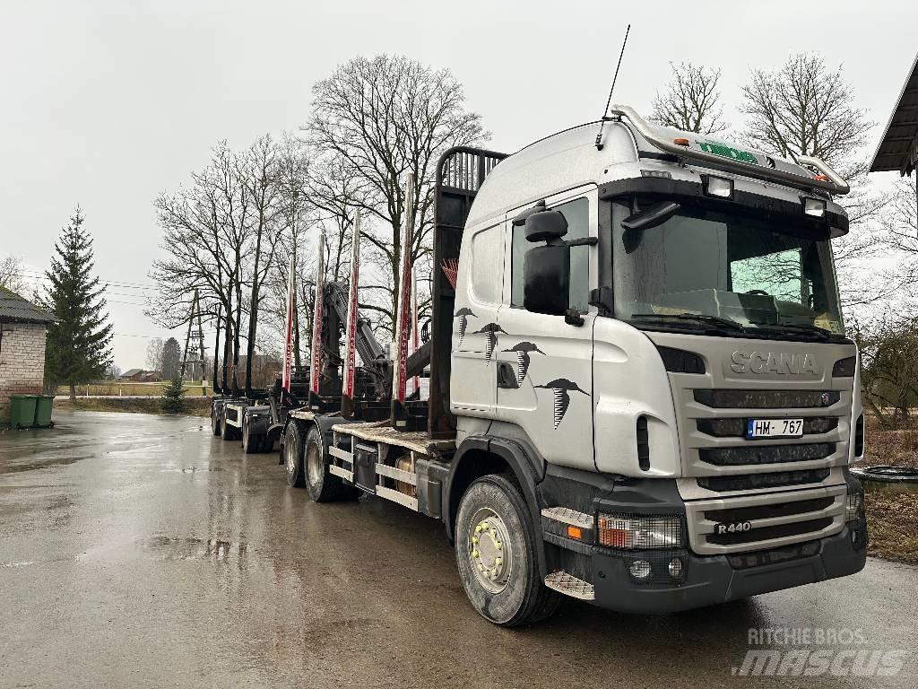 Scania R440 Puuautot