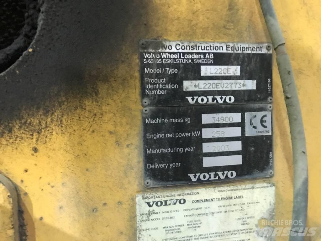 Volvo L 220 E Pyöräkuormaajat
