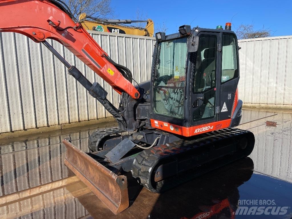 Kubota KX 080-4 Midikaivukoneet 7t - 12t