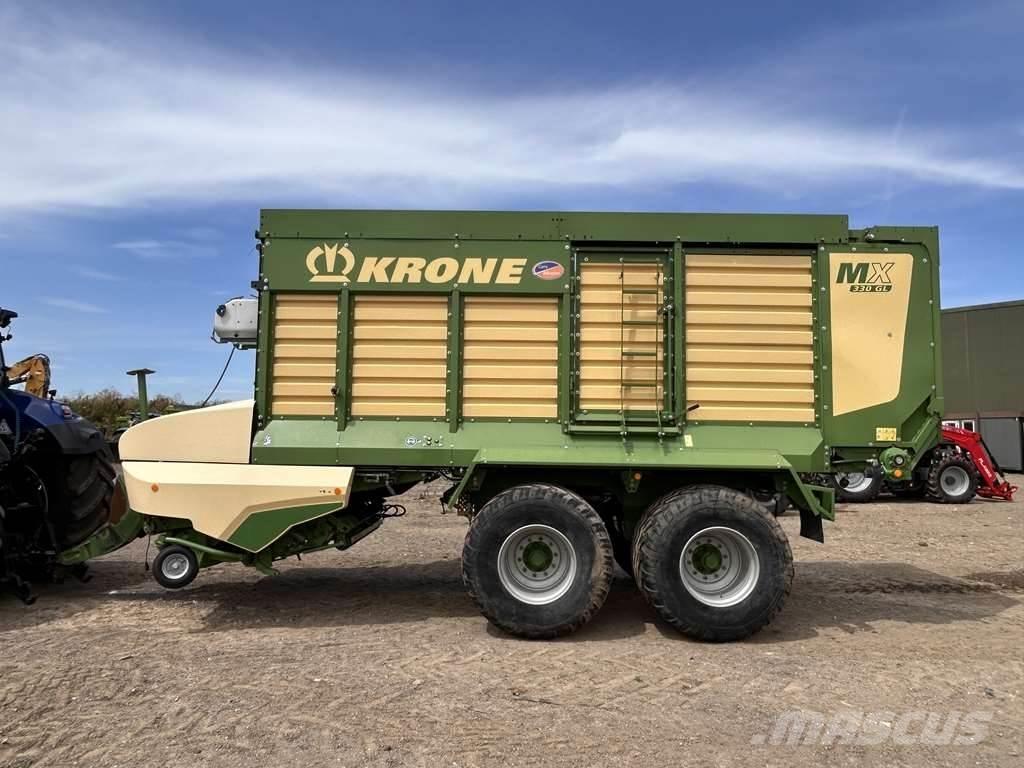 Krone MX 330 GL Ajosilppurit
