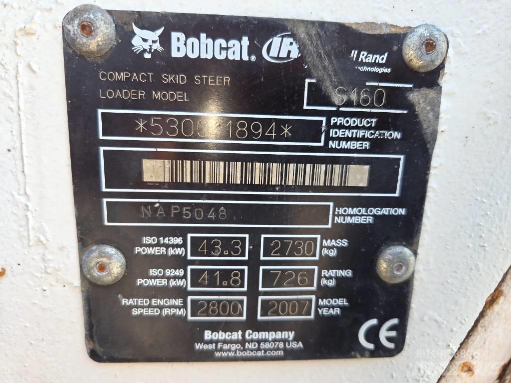 Bobcat S 160 Liukuohjatut kuormaajat
