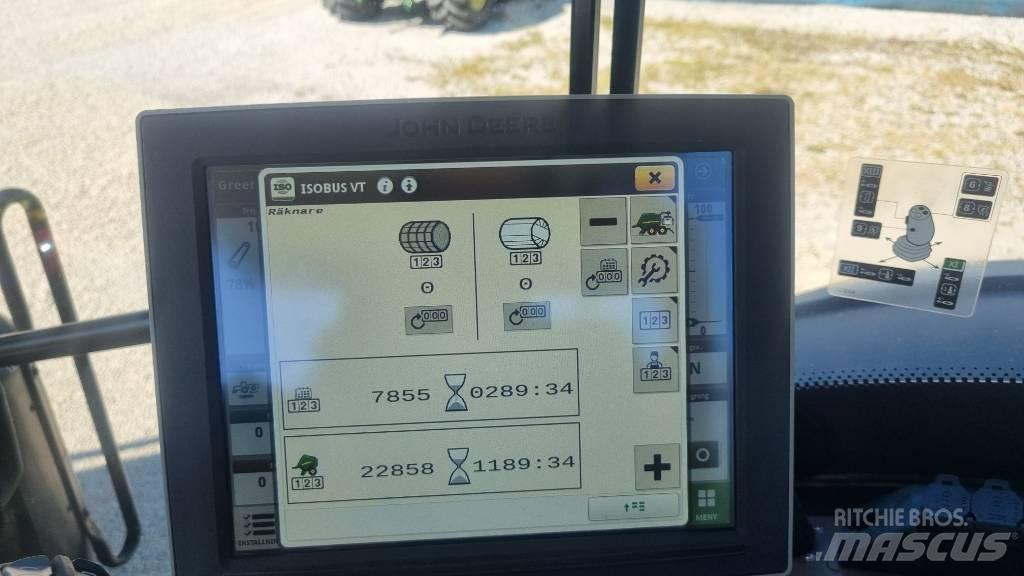 John Deere C441R Pyöröpaalaimet