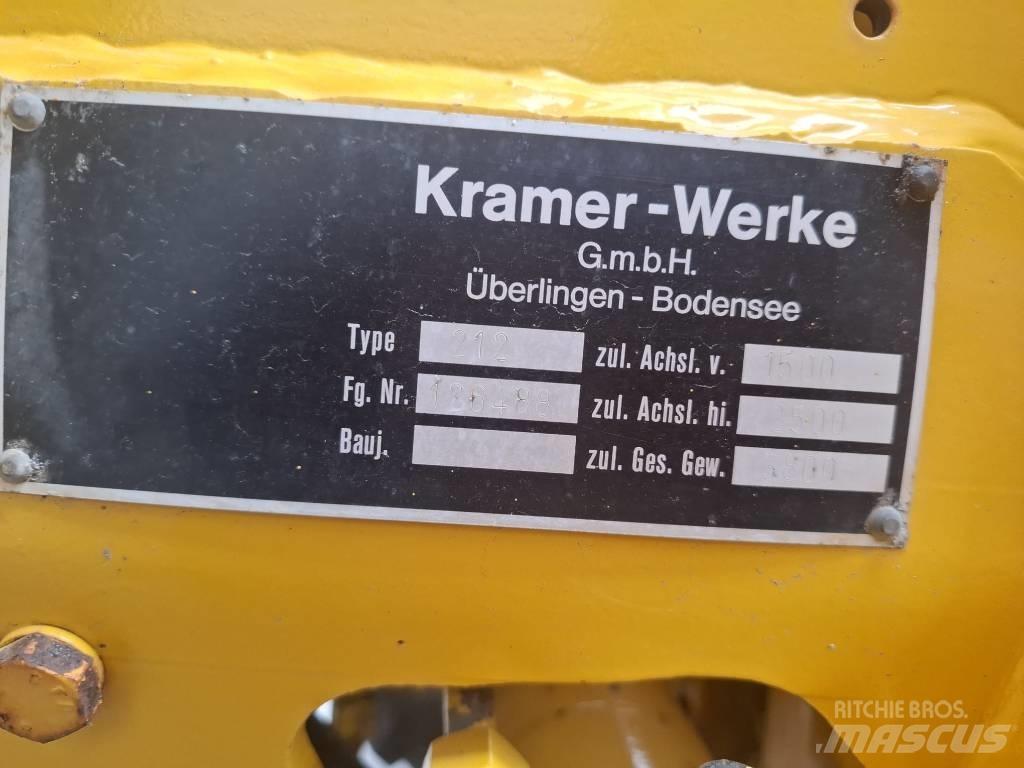 Kramer 212 Pyöräkuormaajat