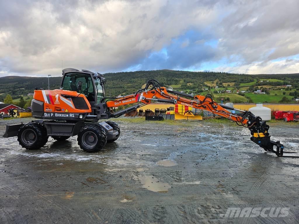 Hitachi ZX 95 W-7 Pyöräkaivukoneet