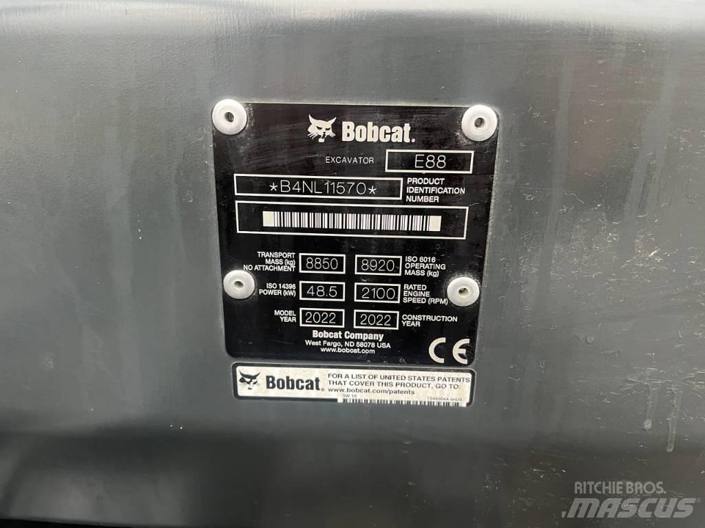 Bobcat E88 Telakaivukoneet