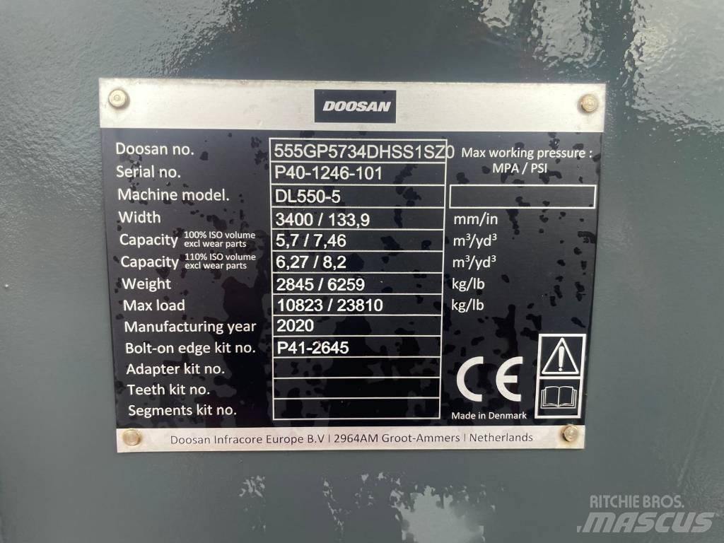 Doosan DL550 Kauhat