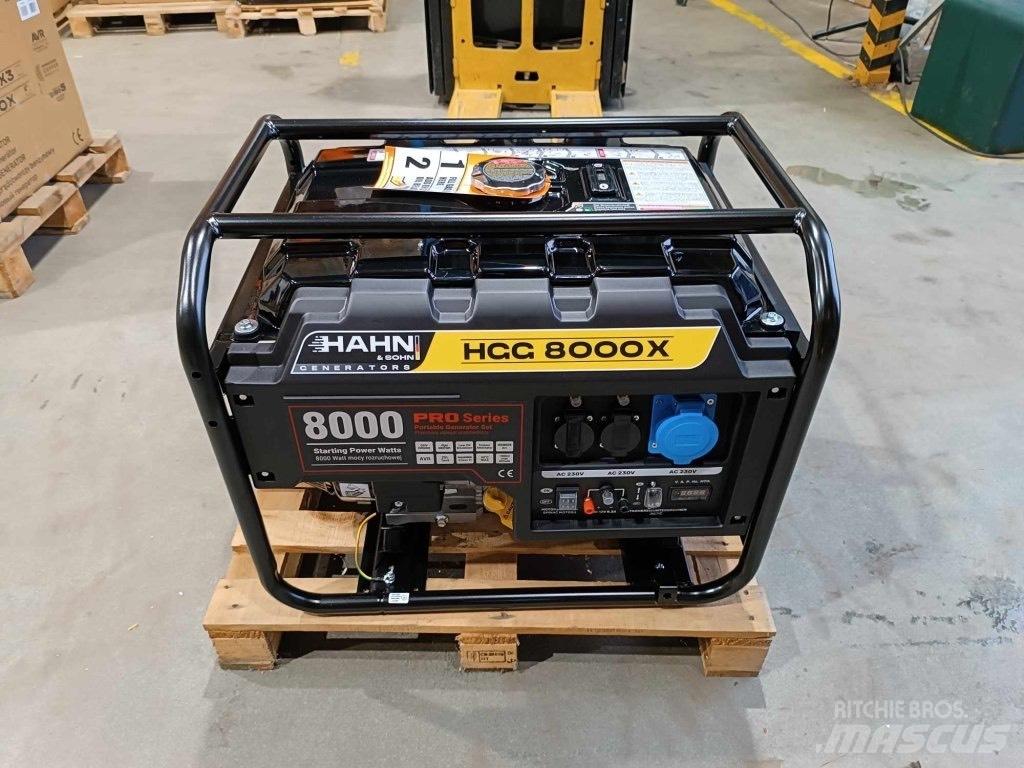  Hahn & Sohn HGG 8000 X Bensiinigeneraattorit