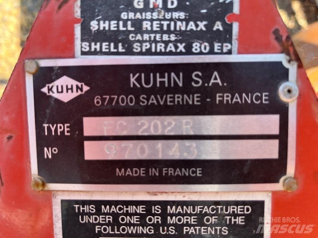 Kuhn FC 202 R Niittomurskaimet