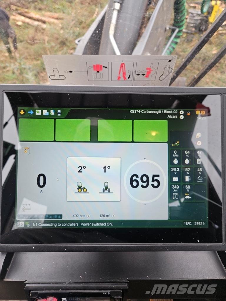 John Deere 1270G 8WD Harvesterit