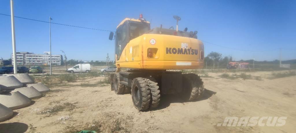Komatsu PW 140-7 Pyöräkaivukoneet