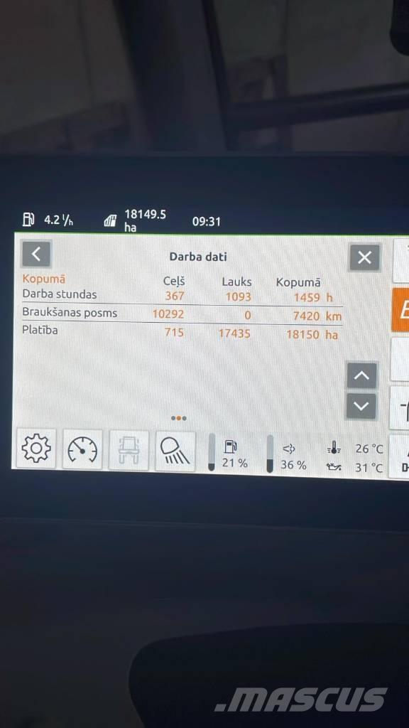 Amazone Pantera 4504 Ruiskulannoittimet