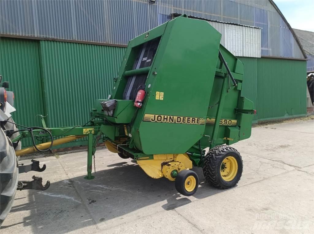 John Deere 590 Pyöröpaalaimet