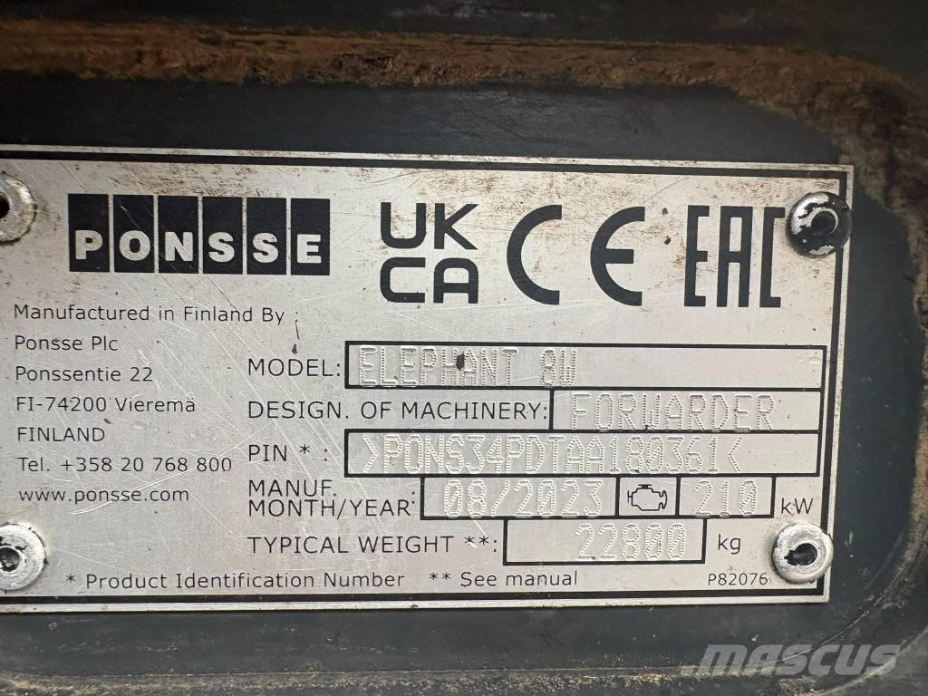 Ponsse Elephant Kuormatraktorit