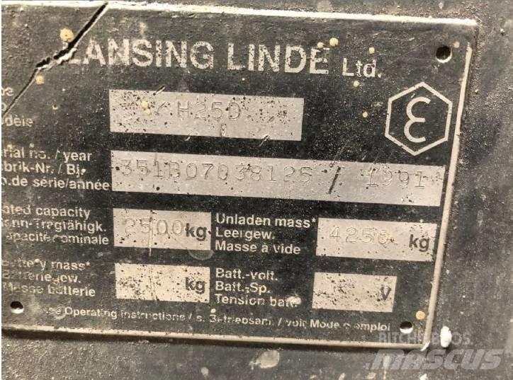 Linde H25D Dieseltrukit