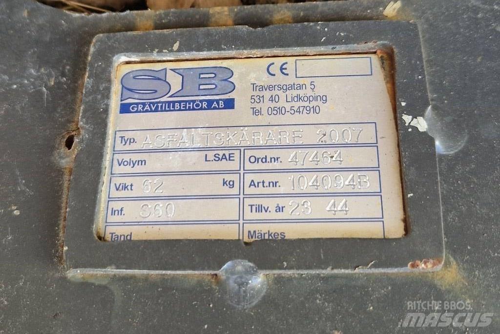 SB Asfaltskärare S60 Asfaltti- ja betonileikkurit