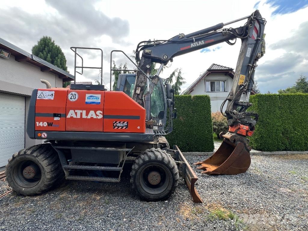 Atlas 140 W Pyöräkaivukoneet