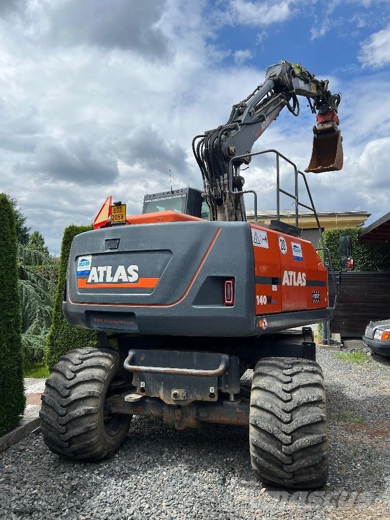Atlas 140 W Pyöräkaivukoneet
