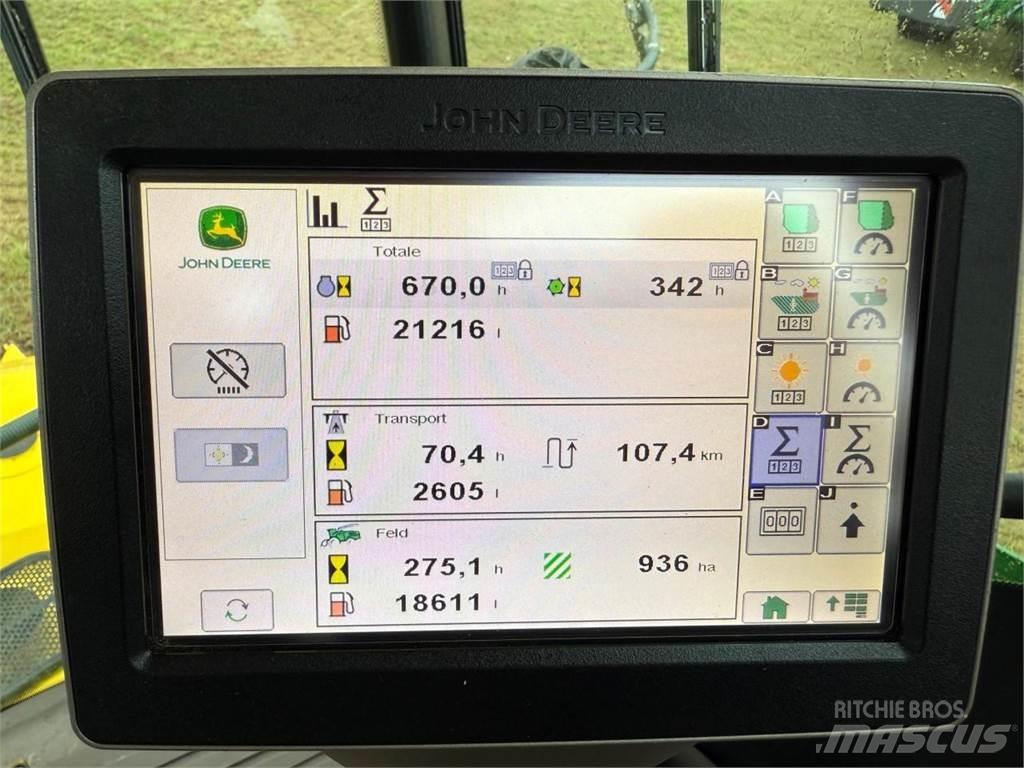 John Deere 9600i Ajosilppurit