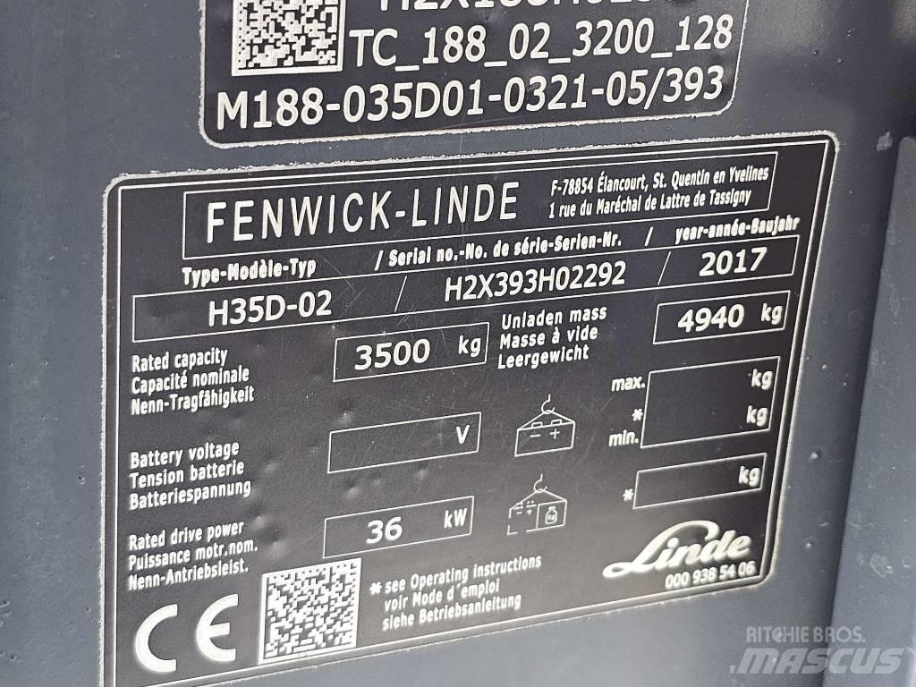 Linde H35D-02 Dieseltrukit
