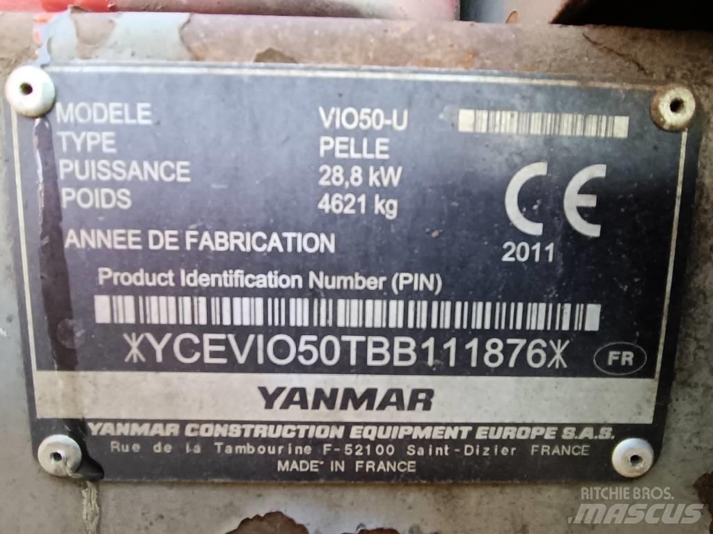 Yanmar Vio 50 Minikaivukoneet < 7t