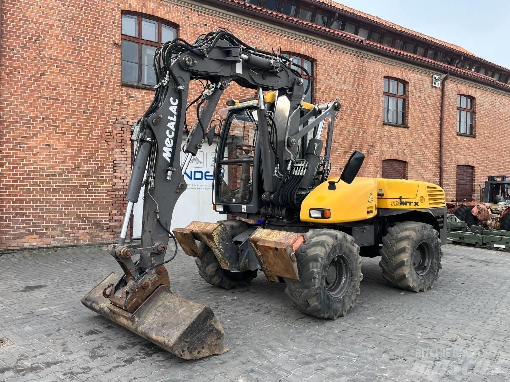 Mecalac 12 M TX Pyöräkaivukoneet