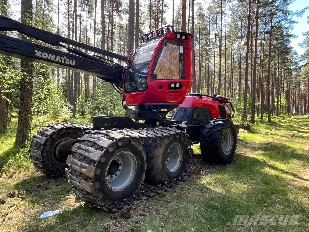 Komatsu 931 Harvesterit